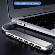 Laden Sie das Bild in den Galerie-Viewer, 8 in 1 Hub Adapter für MacBook