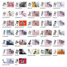 Laden Sie das Bild in den Galerie-Viewer, Nähfüße Zubehör Set für Nähmaschine(32 PCS)