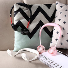 Laden Sie das Bild in den Galerie-Viewer, Tragbare USB Ventilator Hals-Lüfter