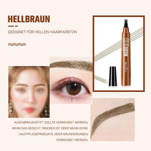 Laden Sie das Bild in den Galerie-Viewer, 4 Punkte Augenbrauenstift