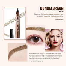 Laden Sie das Bild in den Galerie-Viewer, 4 Punkte Augenbrauenstift
