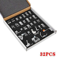 Laden Sie das Bild in den Galerie-Viewer, Nähfüße Zubehör Set für Nähmaschine(32 PCS)