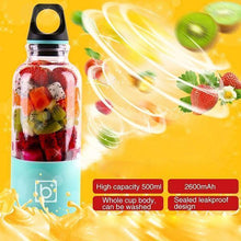 Laden Sie das Bild in den Galerie-Viewer, Mini Tragbare USB Saftschalen/Mixer