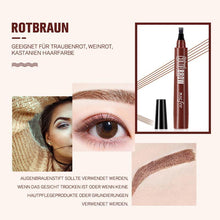Laden Sie das Bild in den Galerie-Viewer, 4 Punkte Augenbrauenstift