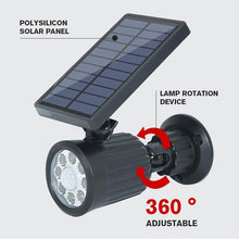 Laden Sie das Bild in den Galerie-Viewer, Solarleuchte mit Bewegungsmelder Solarlampe für Außen