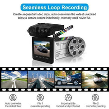 Laden Sie das Bild in den Galerie-Viewer, Drehbare Nachsicht Auto DVR Kamera & Recorder 1080P (1 Set)