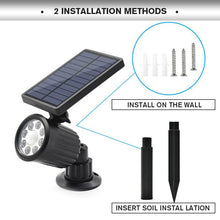 Laden Sie das Bild in den Galerie-Viewer, Solarleuchte mit Bewegungsmelder Solarlampe für Außen