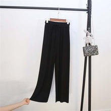 Laden Sie das Bild in den Galerie-Viewer, Damen Ice Silk Weites Bein Hose(50% OFF)
