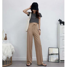Laden Sie das Bild in den Galerie-Viewer, Damen Ice Silk Weites Bein Hose(50% OFF)
