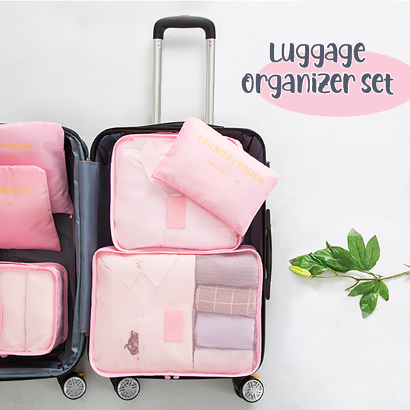 6-teilig Koffer Organizer  Set