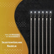 Laden Sie das Bild in den Galerie-Viewer, Selbsteinfädelnde Nadeln Nähnadeln (12 PCS)
