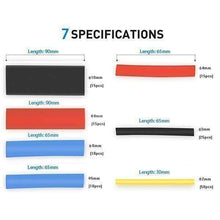 Laden Sie das Bild in den Galerie-Viewer, Schrumpfschlauch Set Schrumpfschlauch Sortiment
