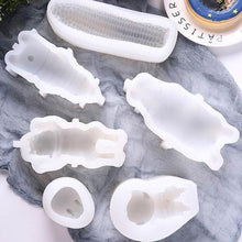 Laden Sie das Bild in den Galerie-Viewer, 3D Silikon Formen/Cartoon Puddingform(200~500g)
