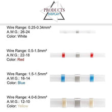 Laden Sie das Bild in den Galerie-Viewer, Wasserdichter Lötverbinder Set Schrumpfverbinder
