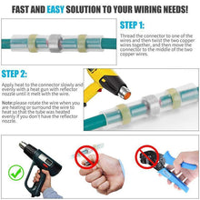 Laden Sie das Bild in den Galerie-Viewer, Wasserdichter Lötverbinder Set Schrumpfverbinder
