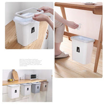 Laden Sie das Bild in den Galerie-Viewer, Push-Top-Mülleimer mit Automatischem-Reset Design
