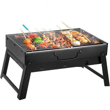 Laden Sie das Bild in den Galerie-Viewer, Faltbare Holzkohlegrill BBQ Grill
