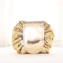 Laden Sie das Bild in den Galerie-Viewer, Meerjungfrau Pailletten Kosmetiktasche
