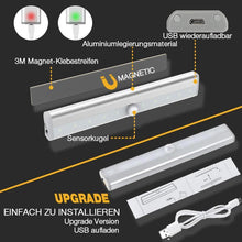 Laden Sie das Bild in den Galerie-Viewer, LED Schrankleuchte Nachtlicht mit Bewegungsmelder
