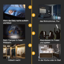 Laden Sie das Bild in den Galerie-Viewer, LED Schrankleuchte Nachtlicht mit Bewegungsmelder
