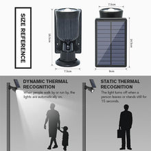 Laden Sie das Bild in den Galerie-Viewer, Solarleuchte mit Bewegungsmelder Solarlampe für Außen
