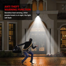 Laden Sie das Bild in den Galerie-Viewer, Solarleuchte mit Bewegungsmelder Solarlampe für Außen
