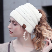 Laden Sie das Bild in den Galerie-Viewer, (75%OFF)Weiche Strickmütze Pferdeschwanz
