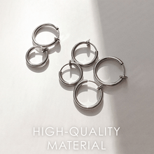 Laden Sie das Bild in den Galerie-Viewer, Einziehbar Fake Piercing Ring Ohrring

