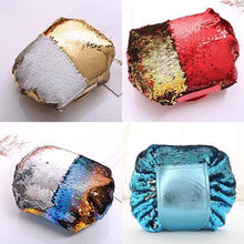 Laden Sie das Bild in den Galerie-Viewer, Meerjungfrau Pailletten Kosmetiktasche
